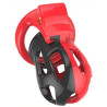 Generique Cage de chasteté Joker 7.5 x 3cm Rouge-Noir